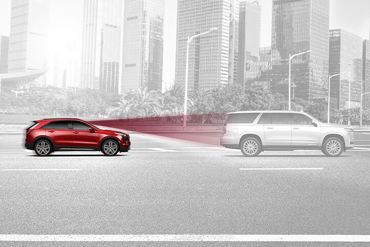 Asistente de frenado a baja velocidad en tu Cadillac XT4 2025