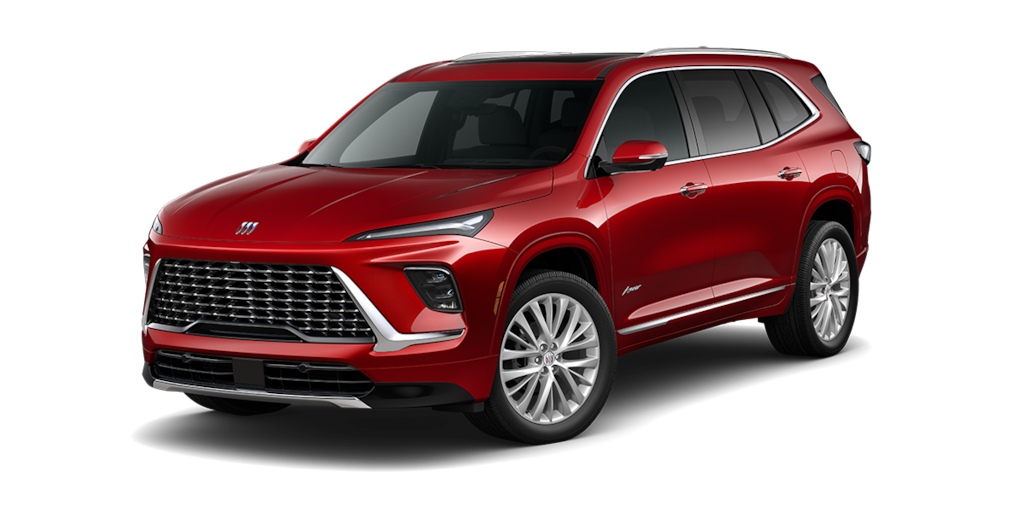 Buick Enclave 2026 versión Avenir color Radiant Red Metallic