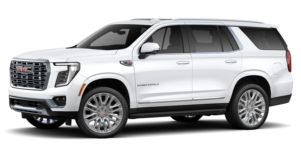 GMC Yukon 2026 versión SUV Denali color Summit White